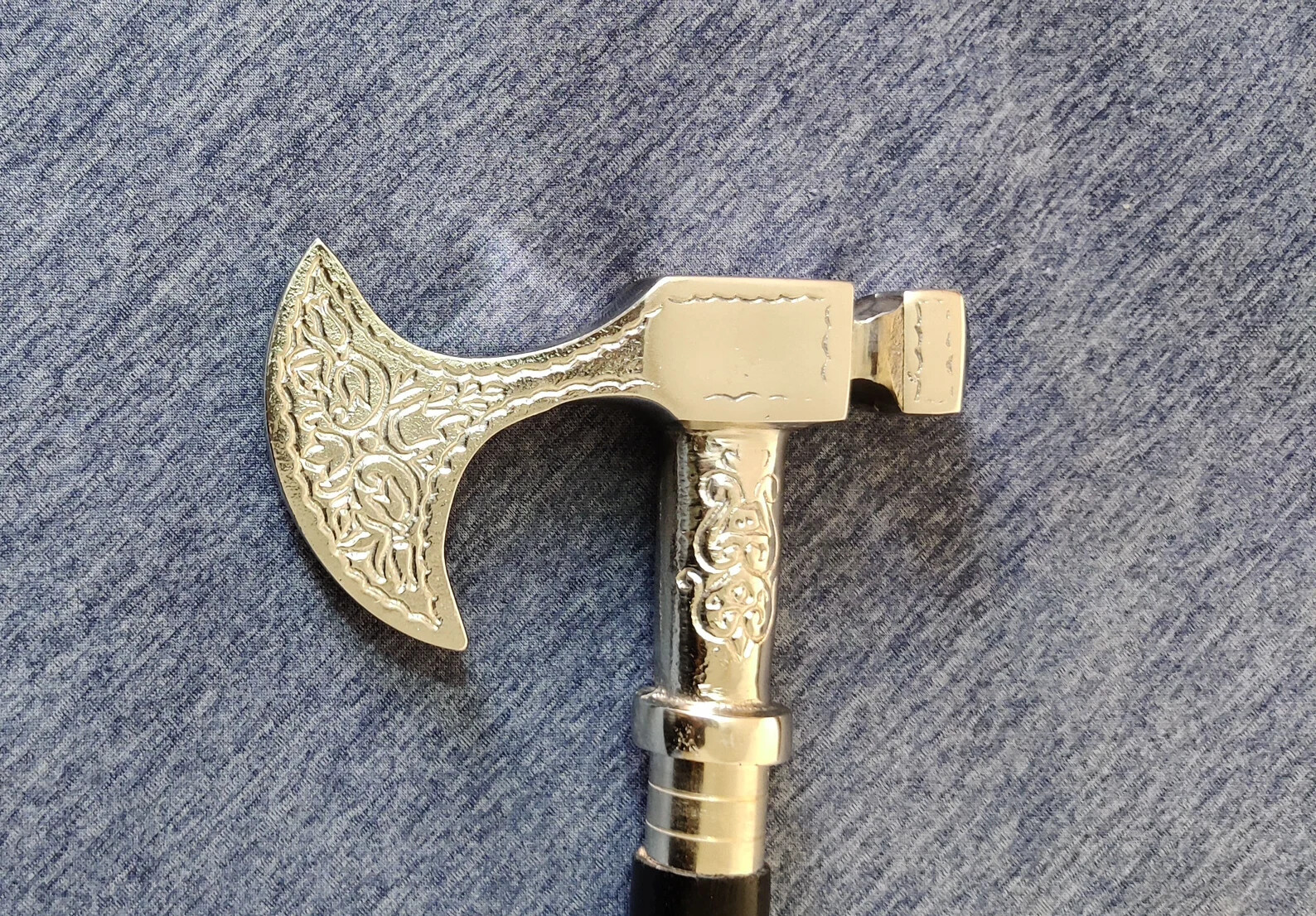 Vintage Solid Axe Eagle Head Handle Antique Style… - image 2