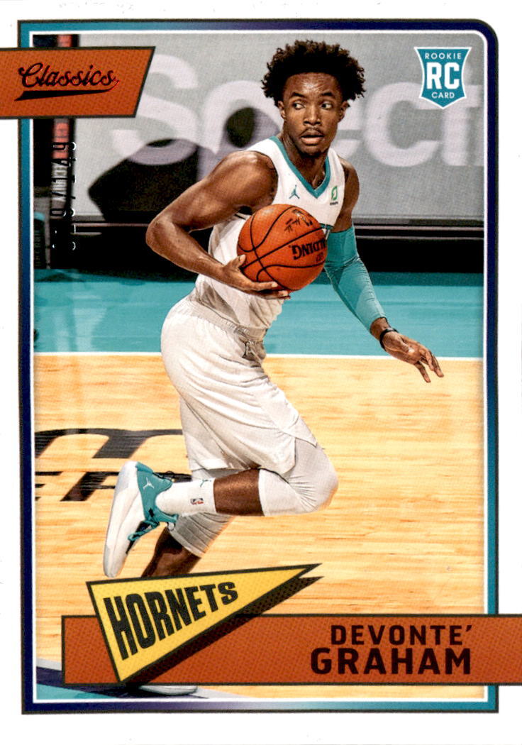 2018-19 Panini Chronicles #662 Devonte' Graham Red #/149 Charlotte Hornets