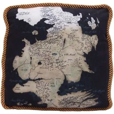 Factory Entertainment Game of Thrones Westeros Map Throw Pillow, North Map