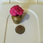 Vtg Barbie doll flowers in pot vase bouquet bunch Dream House accessory EUC!!