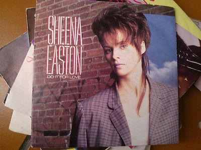7'' SHEENA EASTON DO IT FOR LOVE CAN'T WAIT TILL TOMORROW COVER EX+ VINYL N-MINT