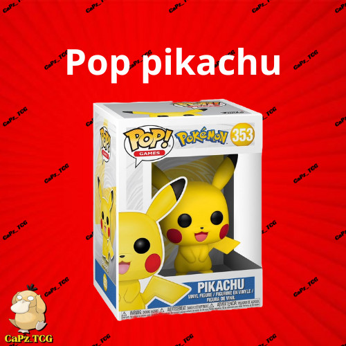 Funko Pop! Games: Pokémon - Pikachu 353 Figurine en Vinyle