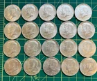20 1964 Kennedy Half Dollars, 90% Silver
