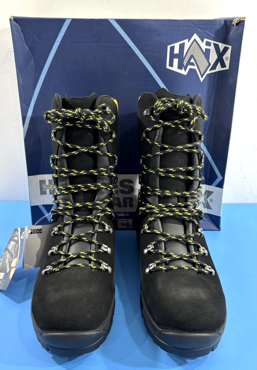 NIB 11 W MEN\'S HAIX MISSOULA 2.1 HIKING
FIRE BOOTS 111011
BLACK HAIX Missoula 2.1 | NFPA Wildland Hiking Boots main image 3