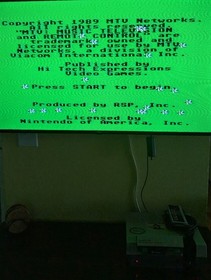 MTV's Remote Control NES Nintendo Game Cartridge Authentic Cleaned Tested