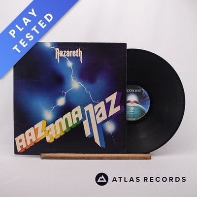 Nazareth Razamanaz A-1 B-1 First Uk Press LP Album Vinyl Record CREST 1 - VG+/EX