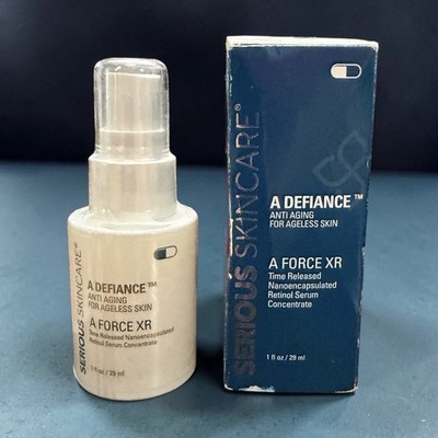 NIB~ Serious Skincare A Defiance Anti Aging Ageless Skin Force XR Retinol Serum
