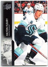 2021-22 Upper Deck #400 Haydn Fleury Seattle Kraken