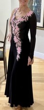 Smooth ballroom dance competition dress SMALL