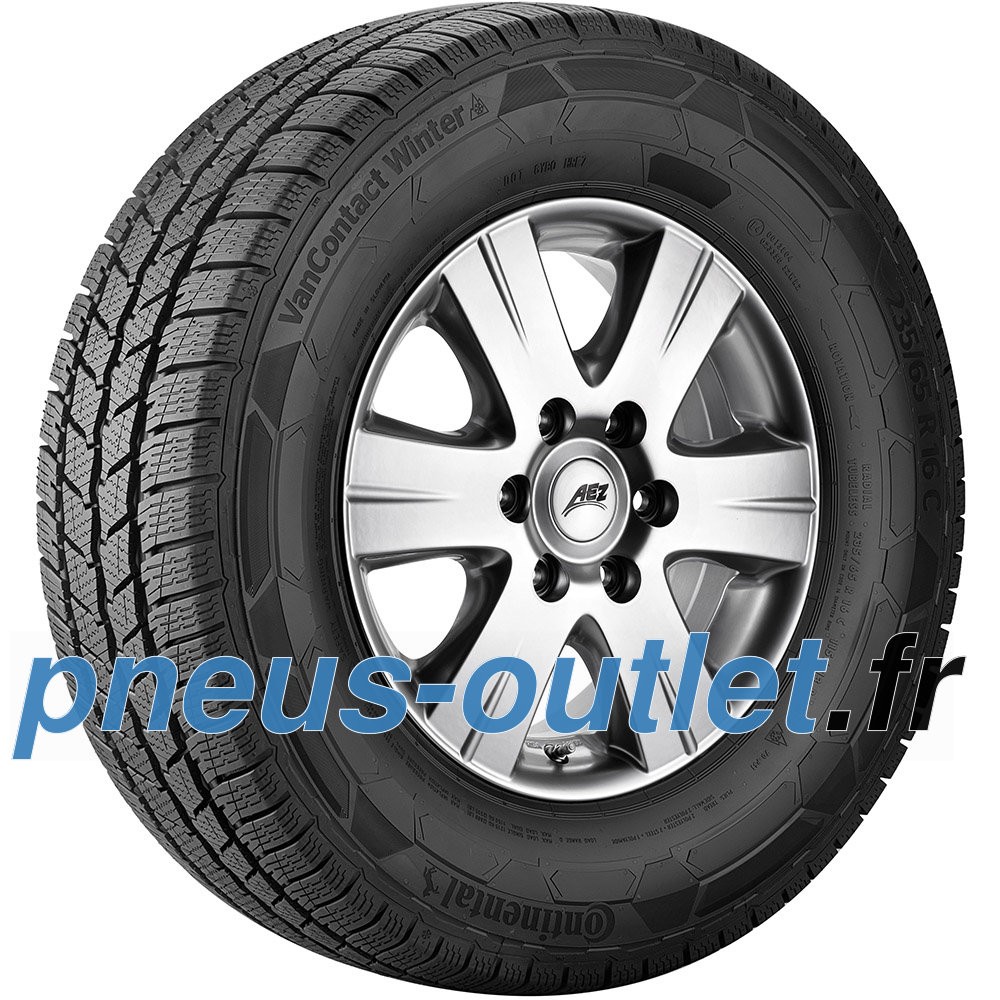 Continental VanContact Winter pneu 195/70 R15C 8PR à haute motricité neige