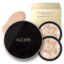 Age 20's Signature Essence Cover Pact Intense Case Refills 2EA, No21 light beige