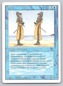 Clone - Revised Edition MTG Uncommon Blue Creature