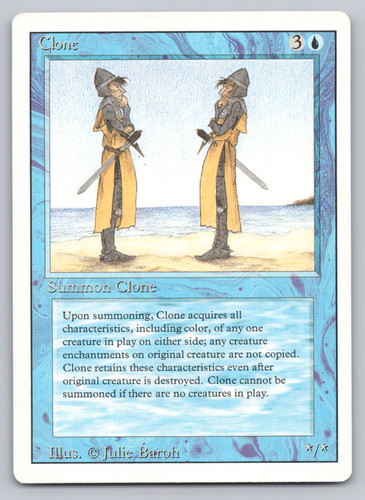 Clone - Revised Edition MTG Uncommon Blue Creature
