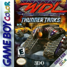 World Destruction League Thunder Tanks - Game Boy Color