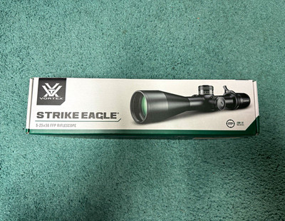 Vortex Strike Eagle 5-25x56 FFP Rifle Scope EBR-7C MOA Black SE-52503