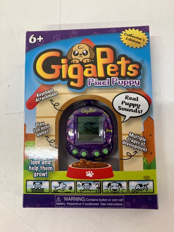Giga Pets (NIB, Sealed) Collector's Edition Pixel Puppy - Brand New