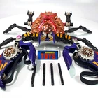 Vtg Transformers Beast Wars RAMPAGE figure 100% COMPLETE Transmetals Ultra Cladd