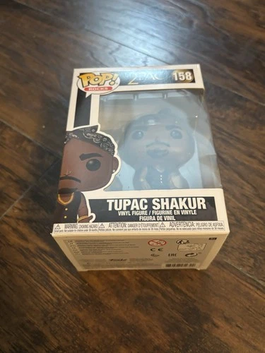 Funko Pop! Vinyl Rocks 2-Pack Tupac Shakur #158 with Bandana in Vest Figure