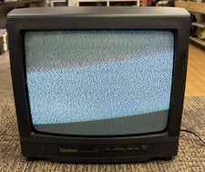 Symphonic ST413B 13" Personal Television CRT TV No Remote Coaxial Only