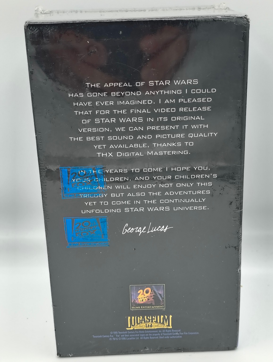 Star Wars Trilogy Giftpack (VHS, 1995) for sale online | eBay