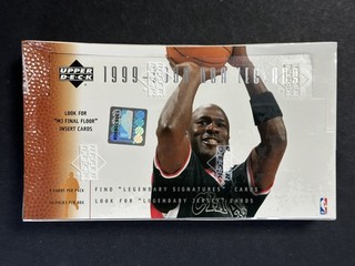 1999 00 Upper Deck NBA Legends Basketball Factory Sealed Hobby Box Case Fresh