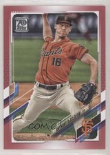 2021 Topps Mother's Day Hot Pink 33/50 Anthony DeSclafani #614 ni4