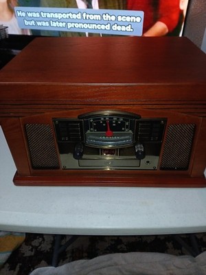 Crosley CR42C-PA Lancaster 5-in-1 Entertainment Center (Paprika)