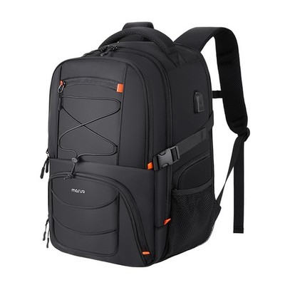 MOSISO Travel Backpack for Men Women, Water Resistant Anti-theft Large, Black