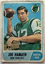 Click to enlarge Joe Namath