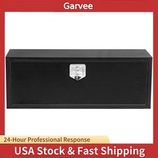 Heavy Duty Waterproof Black Steel Underbody Truck Box Storage Tool Chest Organiz