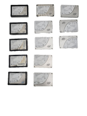 13Intel 160GB 2.5'' SSD SATA Solid State Drive different Models check the descrip