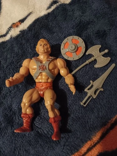 Vintage HE-MAN MOTU Figure 100% Complete Original Mattel