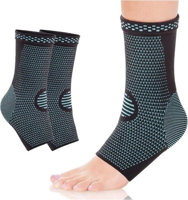 Foot & Ankle Brace Socks for Sprained Ankle Compression Sleeve - Plantar Fasc...