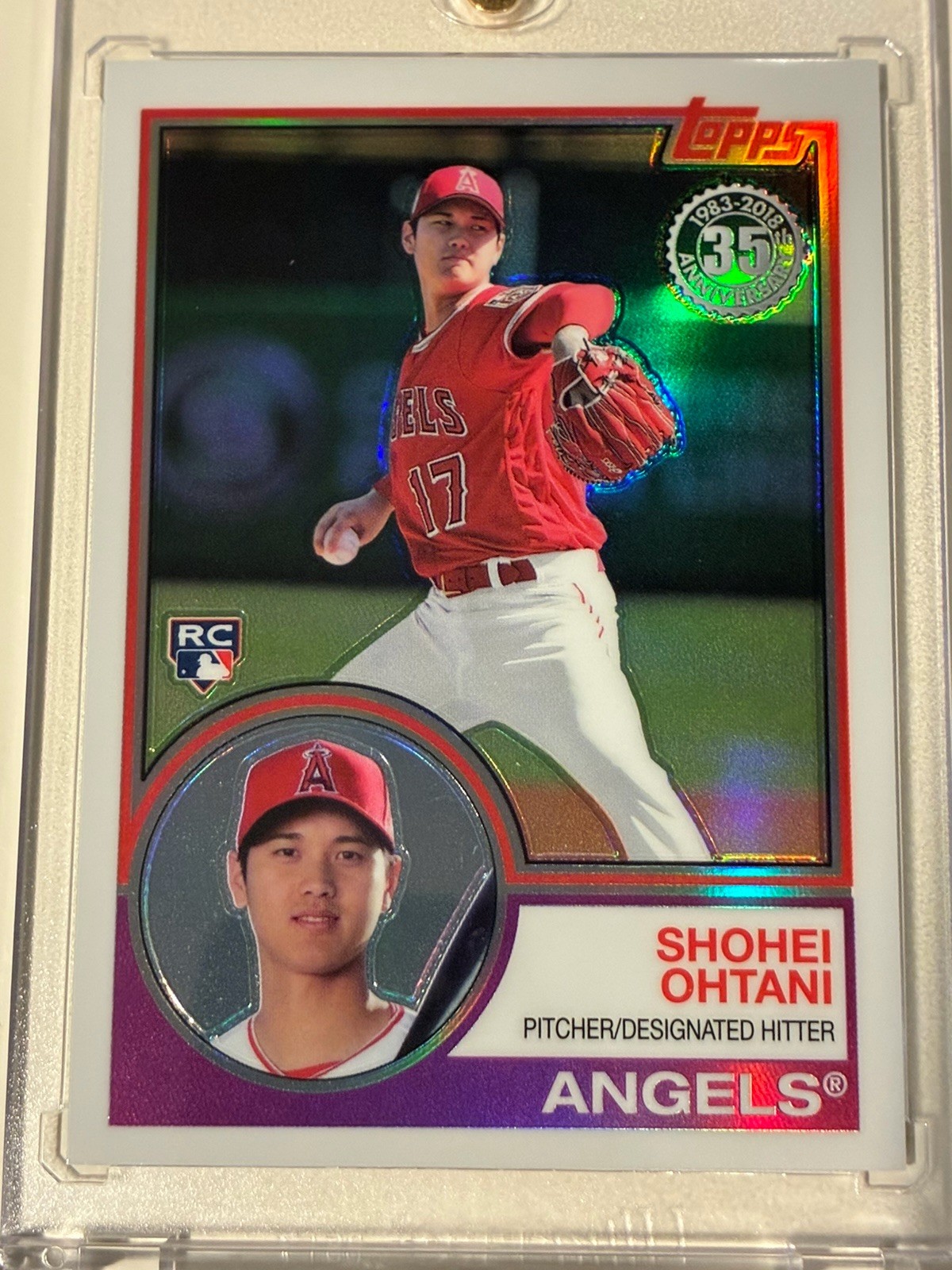 2018 Topps Silver Pack 1983 Topps Design Chrome Series 2 Shohei Ohtani 51 NM+🔥