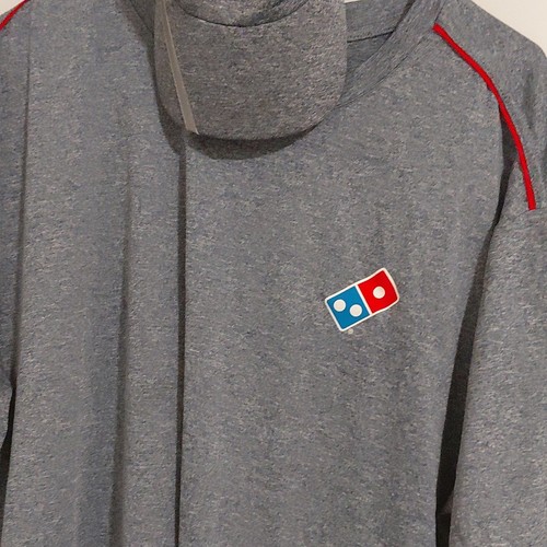 Domino's Gray Short Sleeve Unisex Size L
