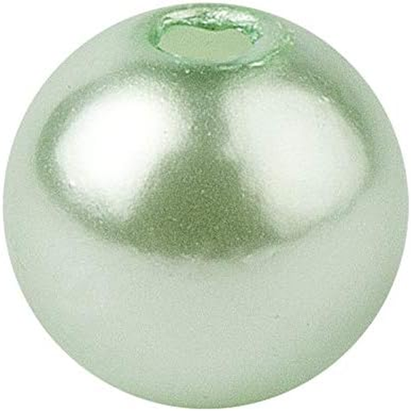 Perlen Zum AuffäDeln, Perlmutt-Perlen mit Loch (Mint, 6 Mm - 150 StüCk)-image