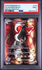 Houndoom EX 153/162 Breakthrough Pokemon PSA 9