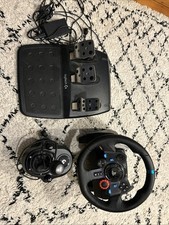 Logitech G29 Driving Force Racing Wheel + Pedals+Manual Shifter – PS4 / PS5 / PC