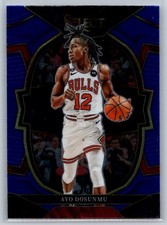 2022-23 Panini Select Blue (Retail Base) #21 Ayo Dosunmu - Chicago Bulls