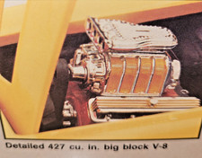 63 Corvette Custom Webber Carb Or Supercharged Big Block 427 C.i. Engine