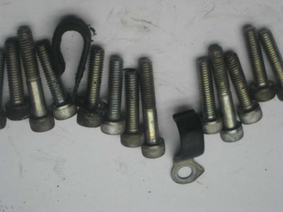 1979 YAMAHA XS1100S XS 1100 S CRANKCASE CLUTCH COVER PROTECTOR HARDWARE BOLTS - Image 3 of 3