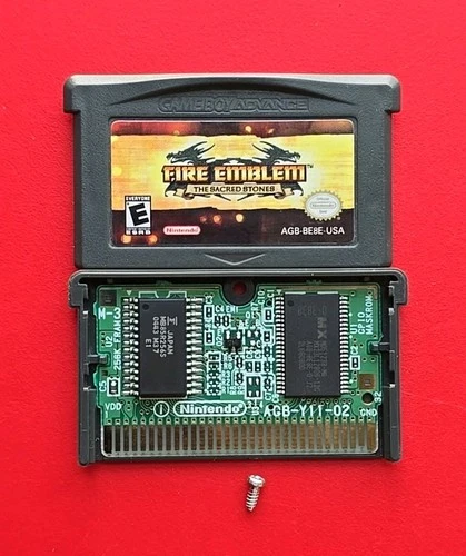 Fire Emblem: The Sacred Stones Game Boy Advance Nintendo GBA Authentic Saves RPG