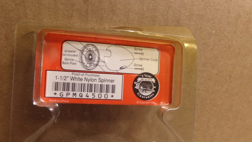 Great Planes 1 1/2" 38mm Nylon Spinner 3/16" Eixo Para Avião de Controle Remoto #GPMQ4500 - Imagem 3 de 3