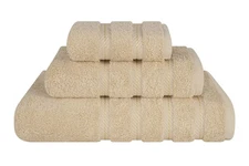 American Soft Linen Premium 3 Piece Towel Set, 1 Bath Towel 1 Hand Towel 1 Wa...