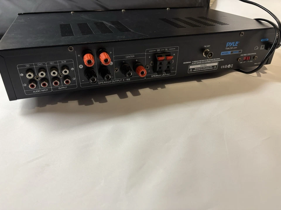 Pyle PDA8BU 5.1 Channel Bluetooth Home Audio Amplifier - Image 2 of 4