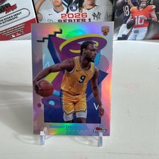 2025 Topps Finest Rookie Refractor Bronny James Jr. #240 Los Angeles Basketball