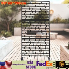 Outdoor Privacy Screen And Panels For Patio Steel Privacy Fence Screen ‎3 Panels