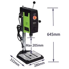 800 W Digitalanzeige Tischbohrmaschine Industrielle Hochpr&auml;zisionsbohrmaschine