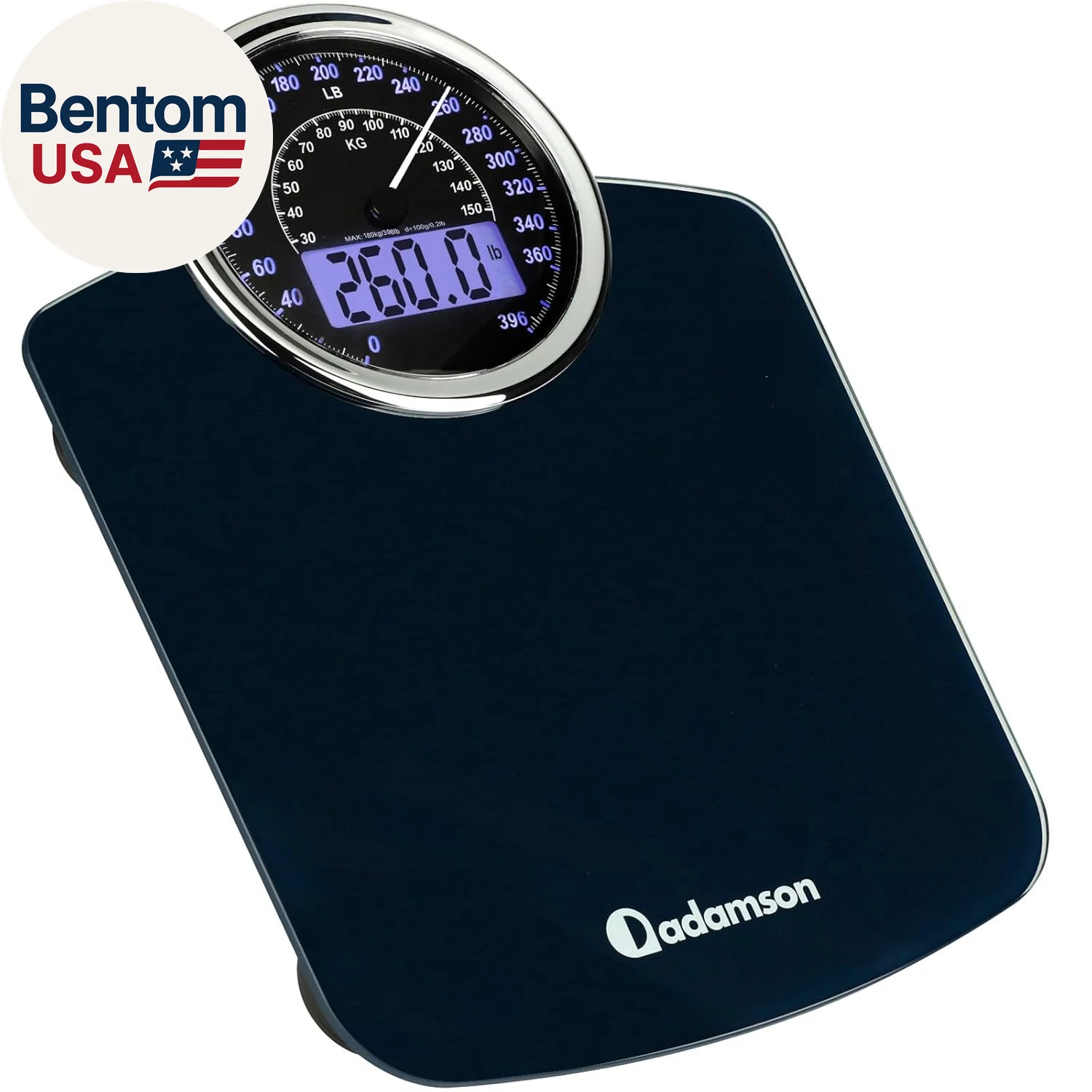 Hybrid 2-In-1 Analog & Digital Weighing Scale for Body Weight up to 400Lbs - Thi
Opens in a new wind
