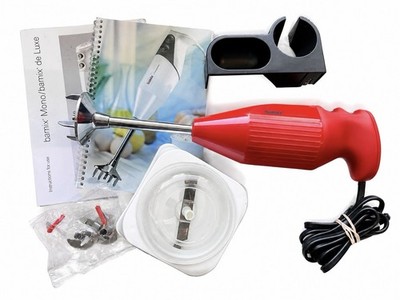 Bamix M-133 Swiss Made Mono 2 Speed Hand Immersion Blender Deluxe Wand Mixer
